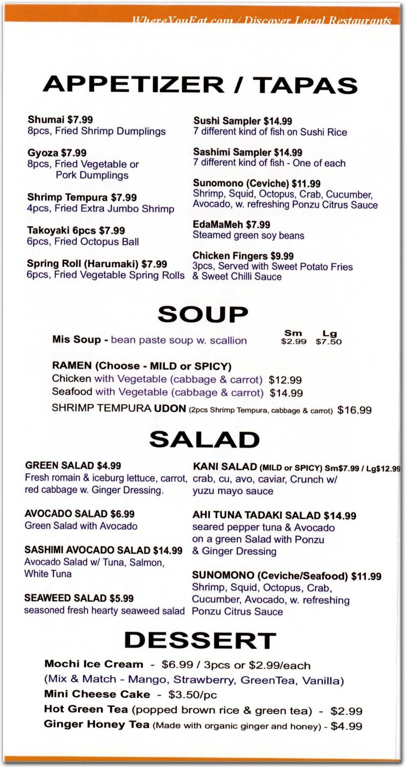 Our Foods